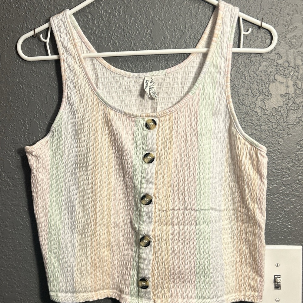 XL colorful tank top